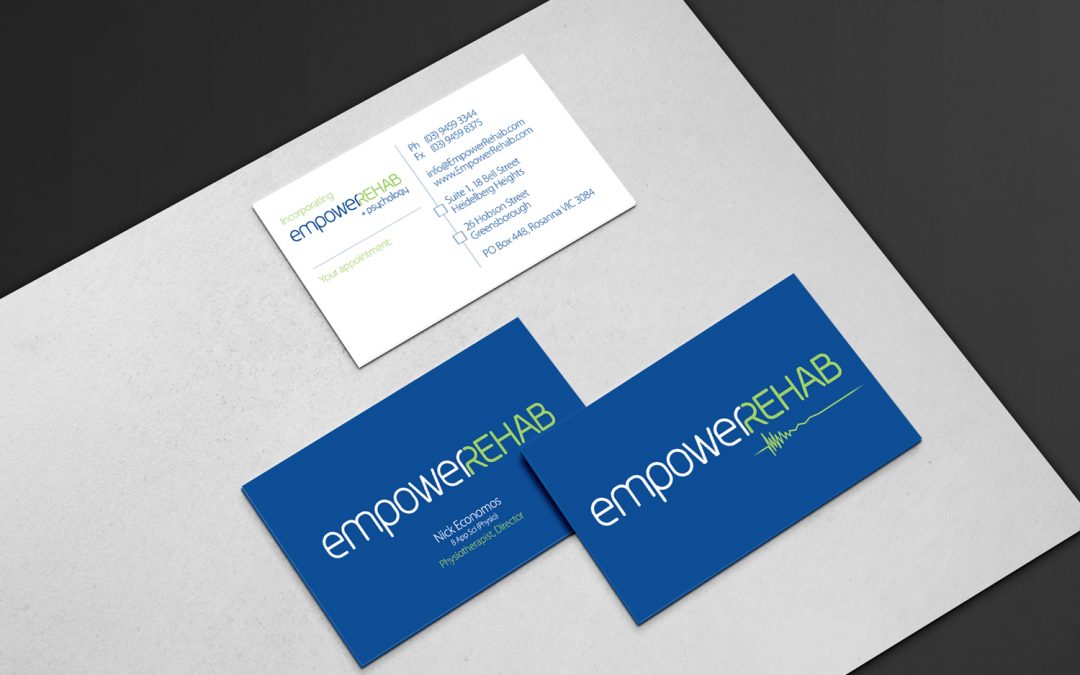 Empower Rehab Business Cards