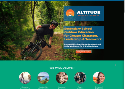 Altitude Outdoor Education Website
